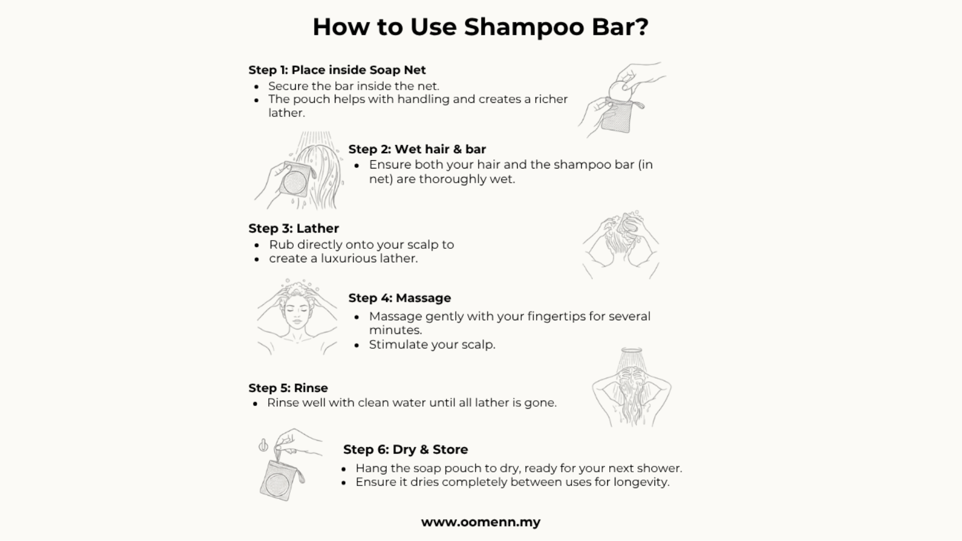 Herbal Mint Shampoo Bar